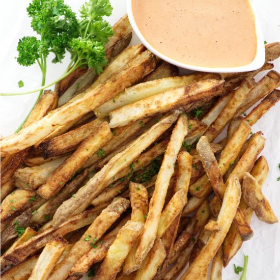 air fried french fries