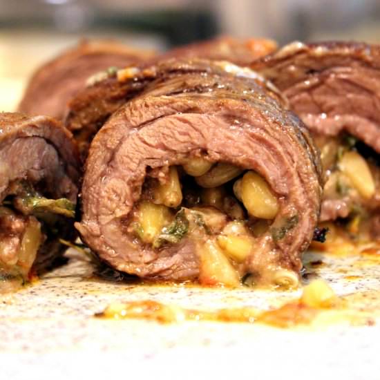 Stuffed Beef Roll