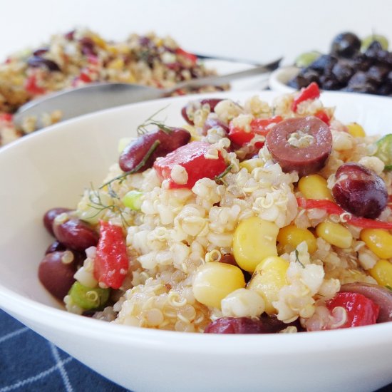 Quinoa And Bulgur Salad