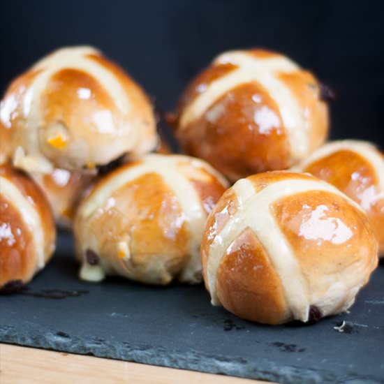 Homemade Hot Cross Buns