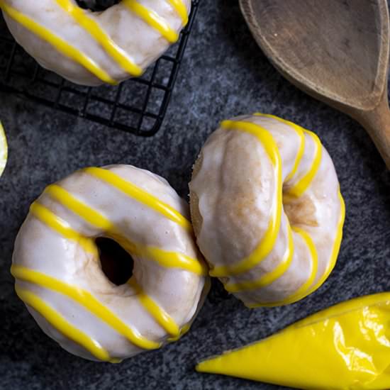 Lemon Sour Cream Donuts