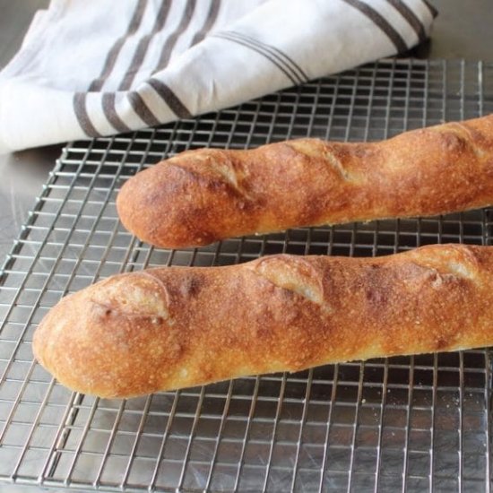 Homemade French Baguettes