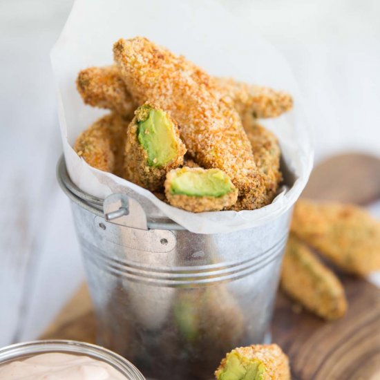 Crispy Baked Avocado Fries