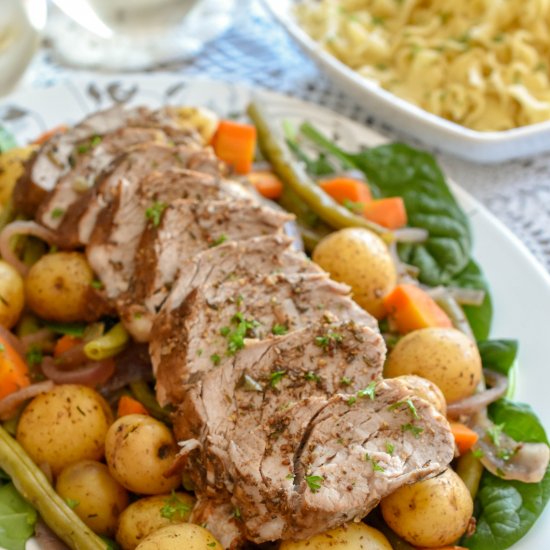 Maple Dijon Pork Tenderloin