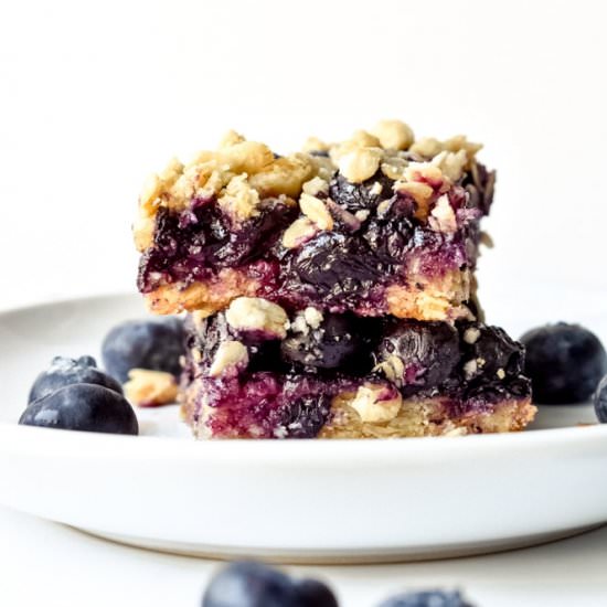 Blueberry Oatmeal Bars