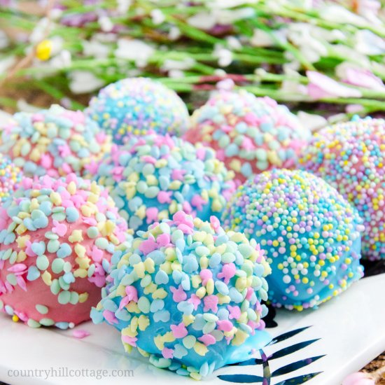 Easter Carrot Cake Bites