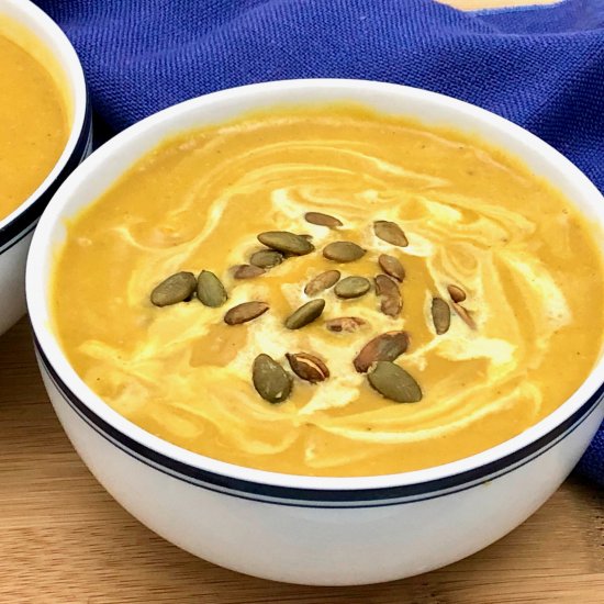 Curried Butternut Squash Soup