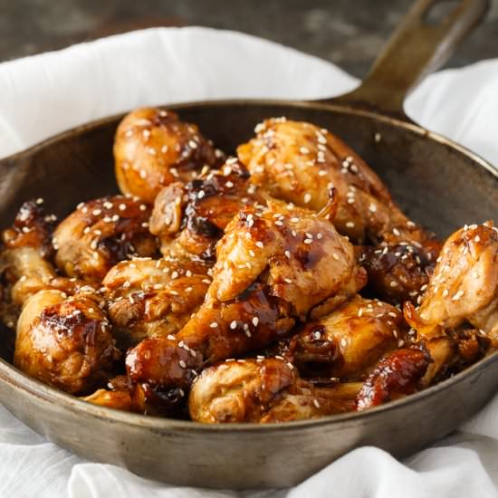 Sticky Chicken