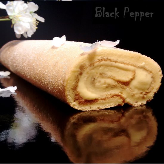 Tiramisu Swiss Roll