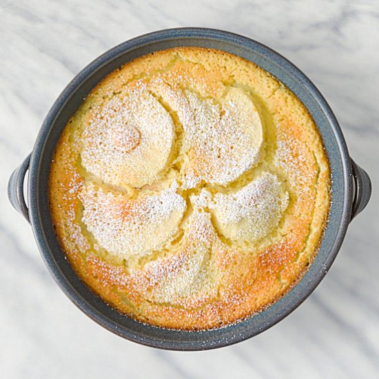 Baked Apple and Orange Pudding