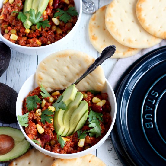 Dutch Oven Chili con Carne