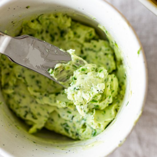 Homemade Garlic Herb Butter