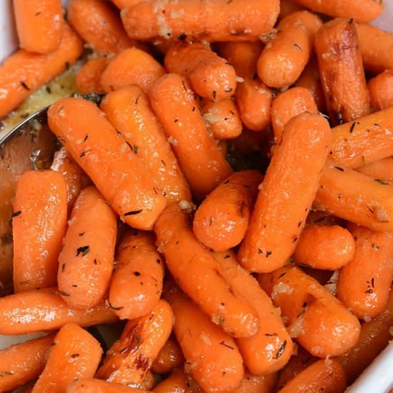 Balsamic Roasted Carrots