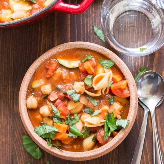 Vegan Minestrone Soup