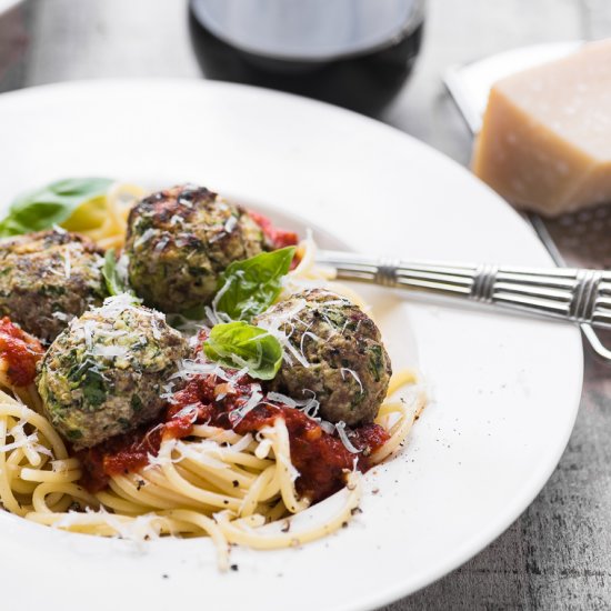 Zucchini Beef Meatballs