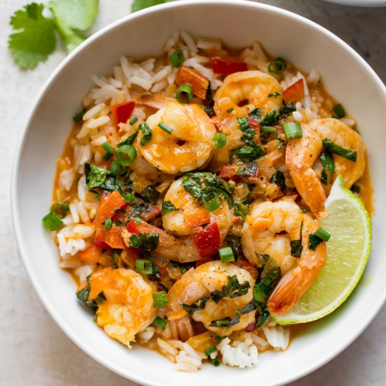 Easy Thai Shrimp Curry