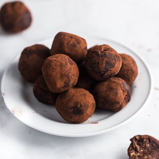 Chocolate Date Truffles