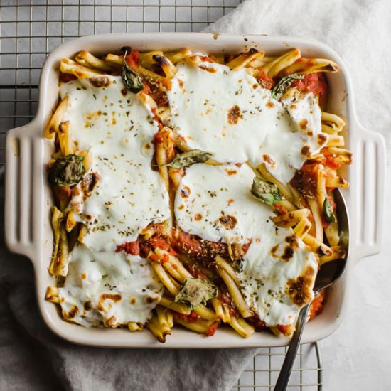 Margarita Pizza Casserole