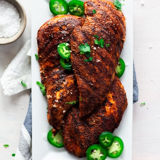 Grilled Harissa Chicken Breast