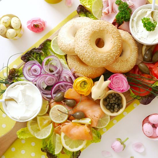 Bagel Brunch Board