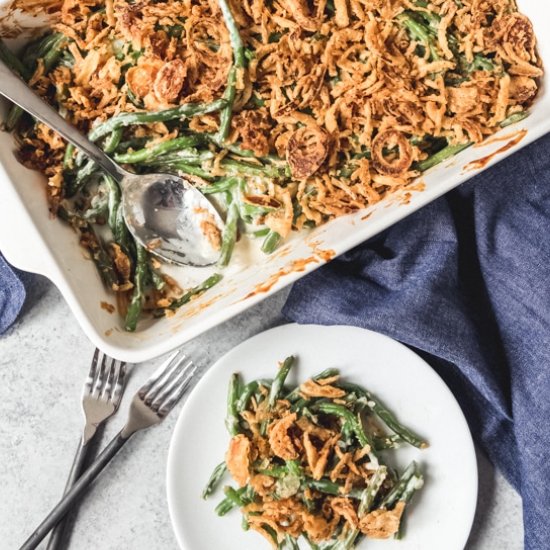 FRESH GREEN BEAN CASSEROLE