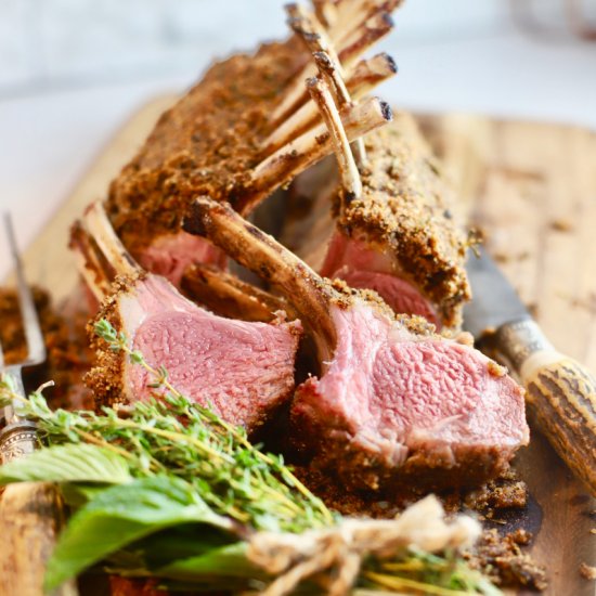 Roasted Rack of Lamb