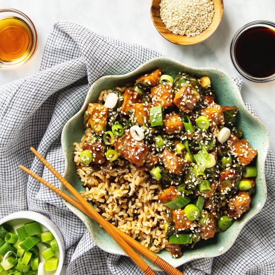 Crispy Sesame Tofu