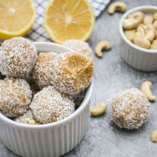 Lemon Coconut Energy Bites