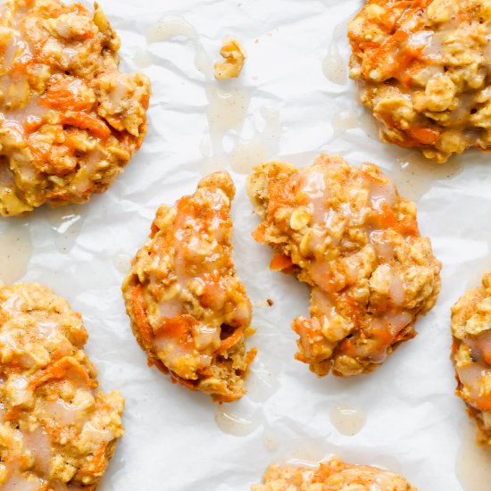 Carrot Cake Breakfast Cookies