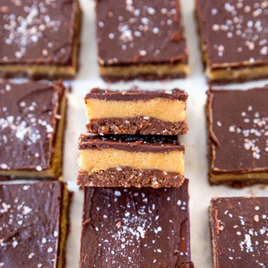 Raw Caramel Slice