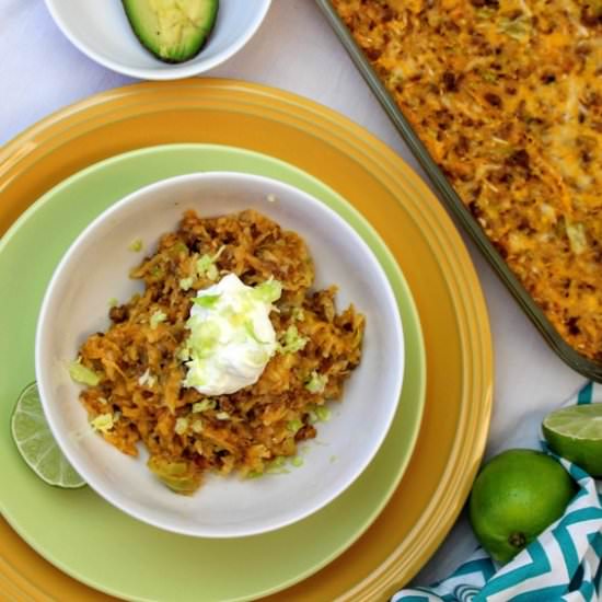 Keto Taco Casserole