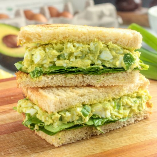 Avocado Egg Salad (No Mayo!)