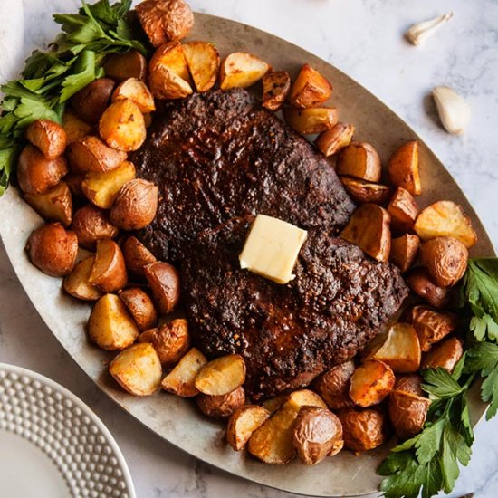 Roasted Southwestern Steak & Potato