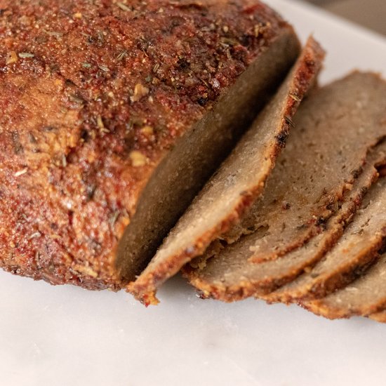 Vegan Dry Rubbed Brisket