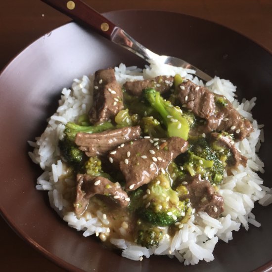 Beef and Broccoli Stir Fry