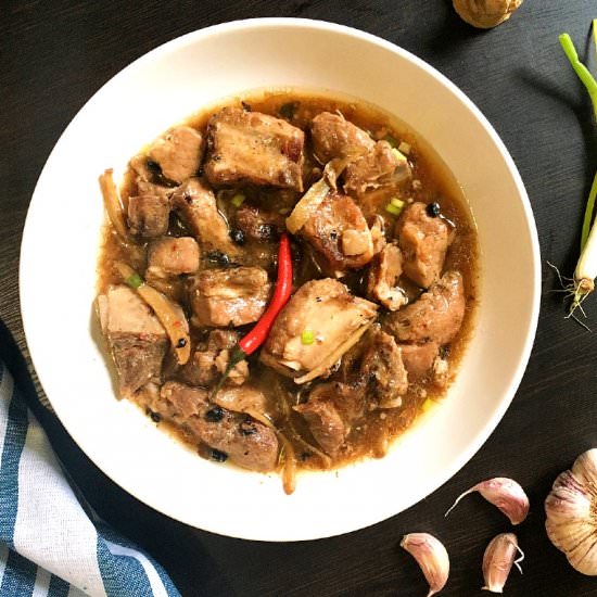 Steamed Pork Ribs with black beans