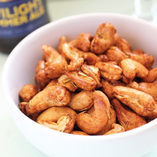 Air Fryer Rosemary Cashews