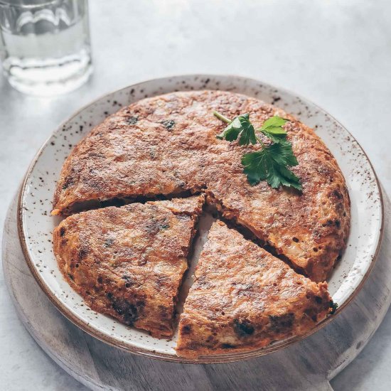 Spanish Tortilla with Soyrizo