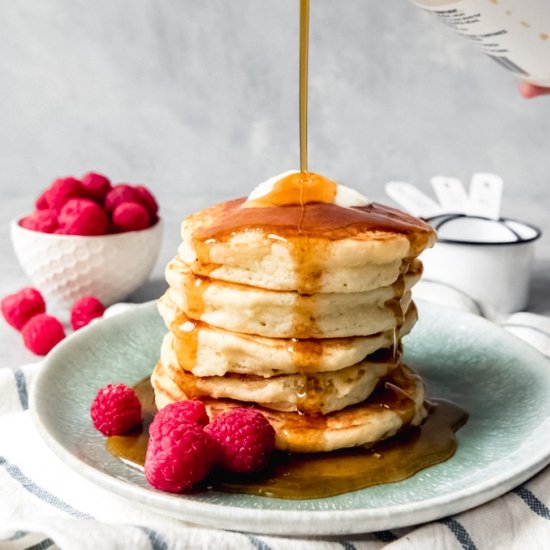 HOE CAKES [EASY CORNMEAL PANCAKES]