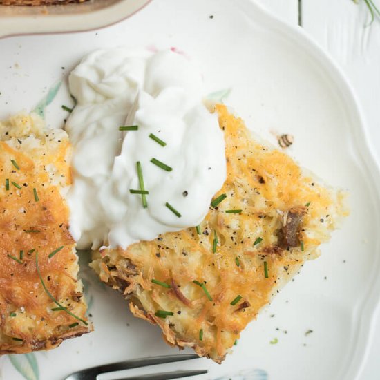 Sausage Hash Brown Breakfast Bake