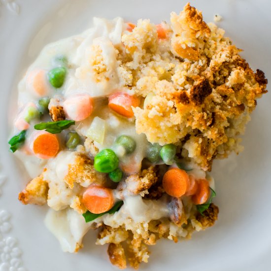 Chicken Pot Pie Casserole