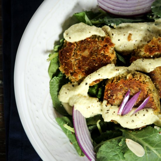 Easy Falafel with Canned Chickpeas