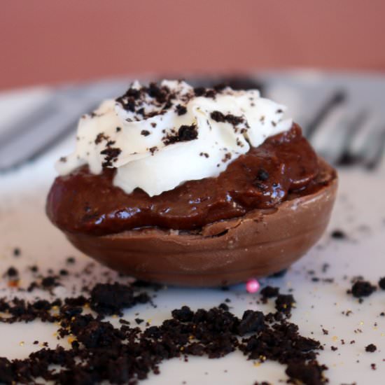 Deviled Chocolate Oreo Eggs