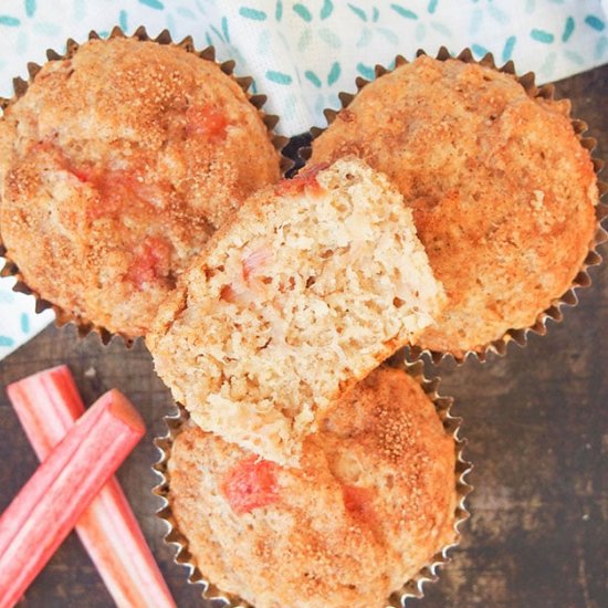 Rhubarb Muffins