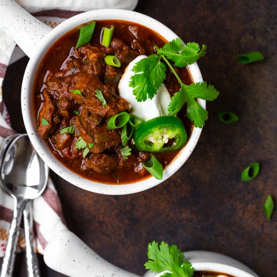 Slow Cooker Texas Chili