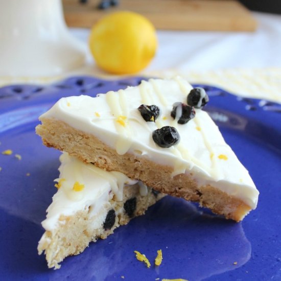 Lemon Blueberry Bliss Bars