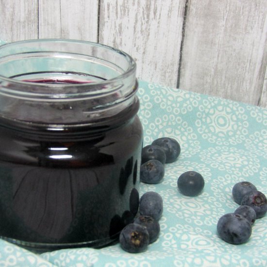 Instant Pot Blueberry Jam