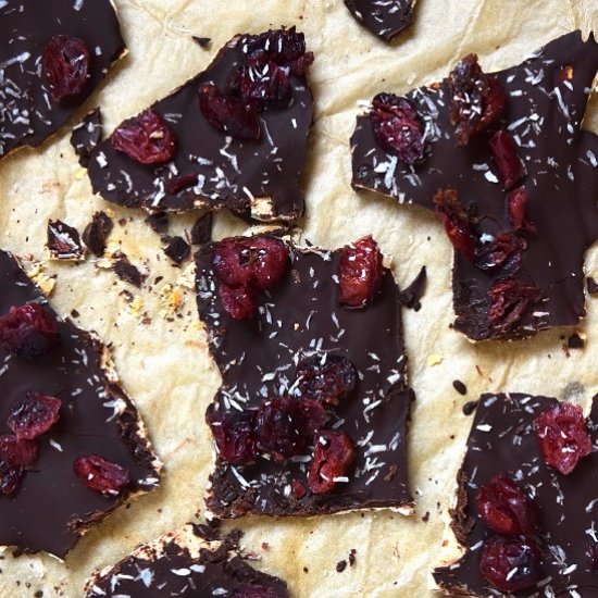 Chocolate Covered Matzah