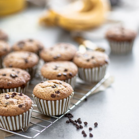 Paleo Banana Muffins