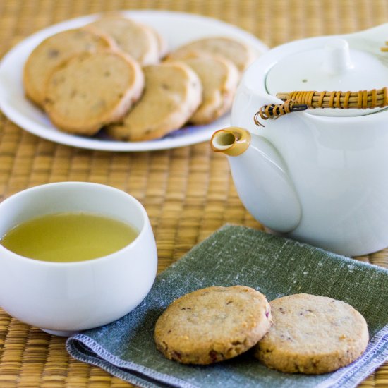 Vegan Pecan Shortbread Cookies – GF